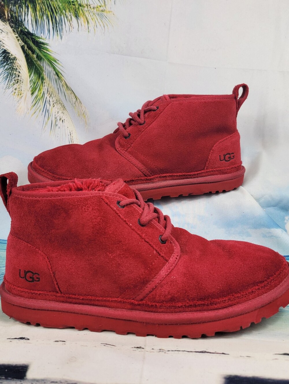 UGG® Neumel Chukka Boot - Samba Red Mens 11 EU44